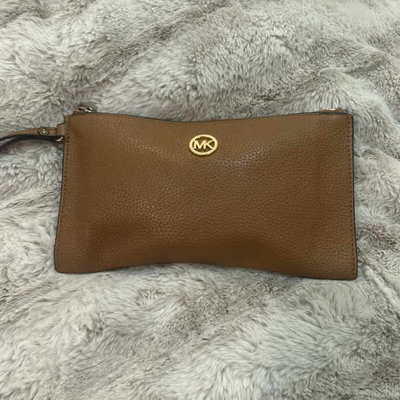 Wristlet micheal kors pumpkin brown‎ - Picture 1 of 5
